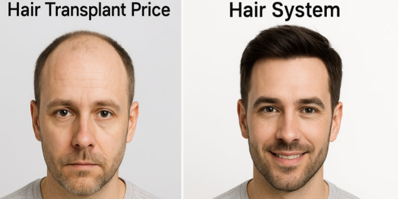 Hair Transplant Price Shock? How Hair Systems Deliver Natural Results for Less