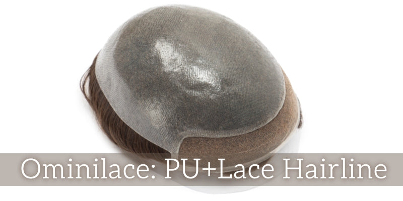 Ominilace Base Hair System for Men-Lace Hairline Hair System