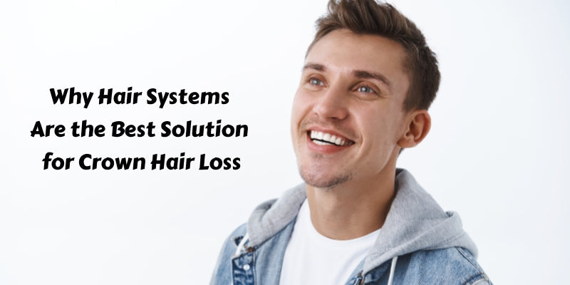 How Crown Hair Loss Is Better Treated With Hair Systems Than Surgery