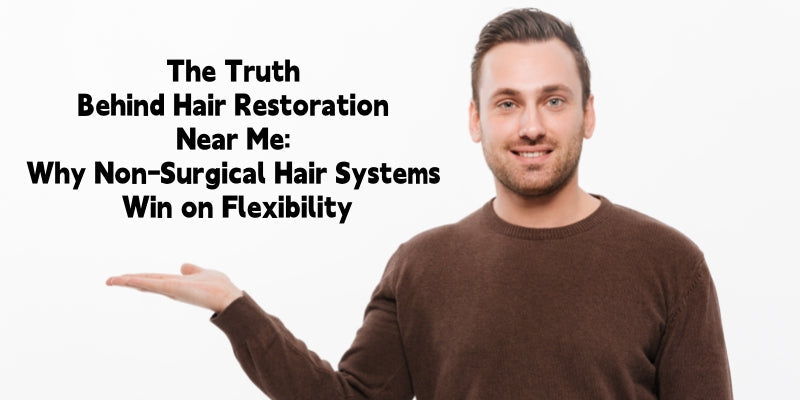 The Truth Behind Hair Restoration Near Me: Why Non-Surgical Hair Systems Win on Flexibility