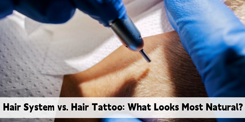 Hair System or Hair Tattoo? What Really Looks Natural Up Close