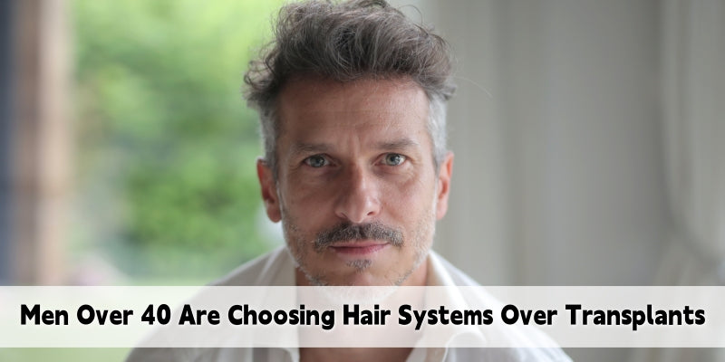 Why Men Over 40 Are Ditching Transplants for Modern Hair Systems