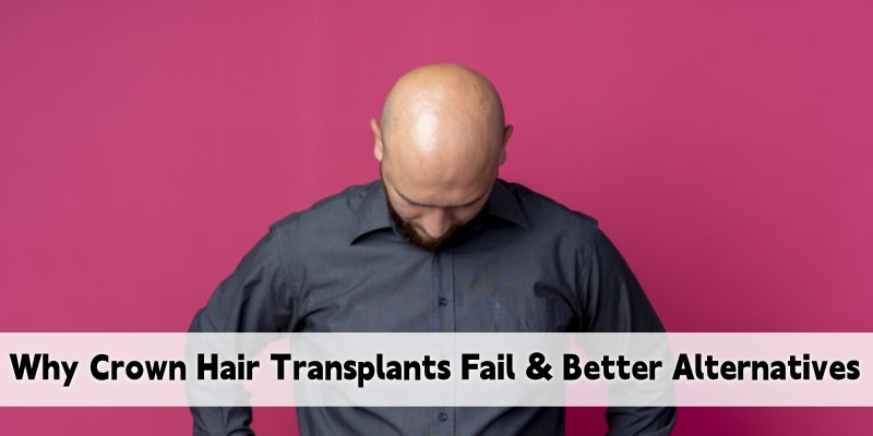 Why Crown Hair Transplants Often Fail—and What to Do Instead