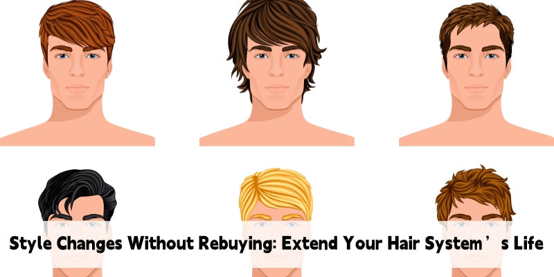 Style Changes Without Rebuying: How to Use Styling Techniques & Small Modifications to Extend the Life of a Single Hair System