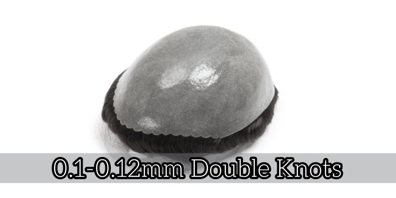 0.1–0.12 mm Full Skin Base Hair System for Men