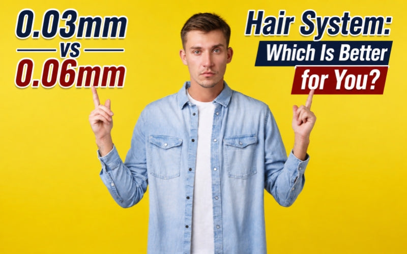 0.03mm vs 0.06mm Hair System: Which Is Better for You?