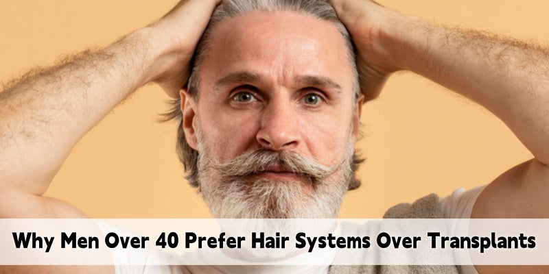 Why Men Over 40 Are Ditching Transplants for Modern Hair Systems