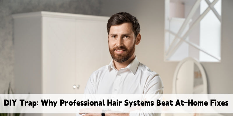 THE DIY TRAP: Why Professional Non-Surgical Hair Systems Beat At-Home Fixes