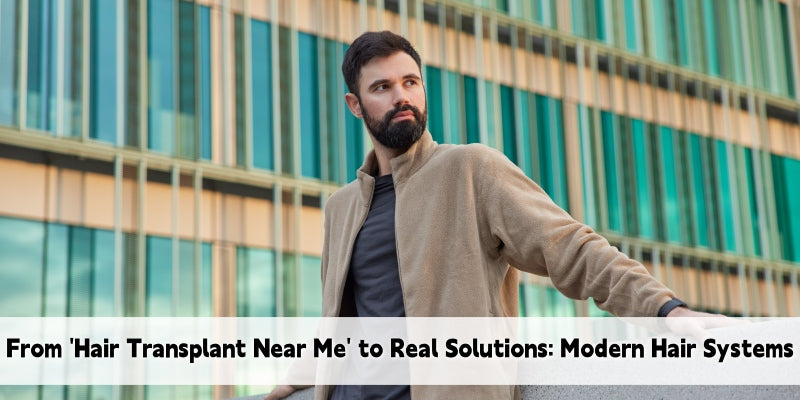 From “Hair Transplant Near Me” Searches to Real Solutions: Discovering Modern Hair Systems
