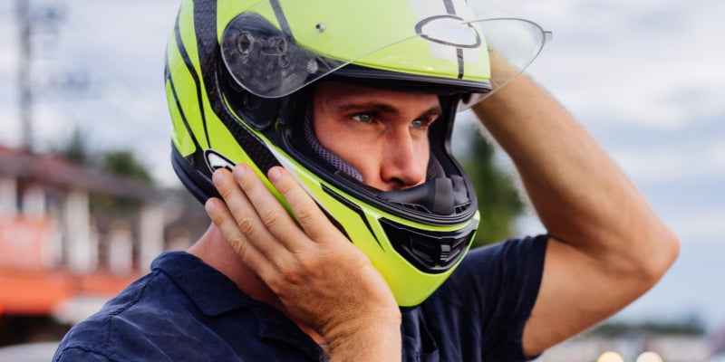 Motorcycling & Helmets — Hair Systems for Long Rides, Windblast & Helmet Use