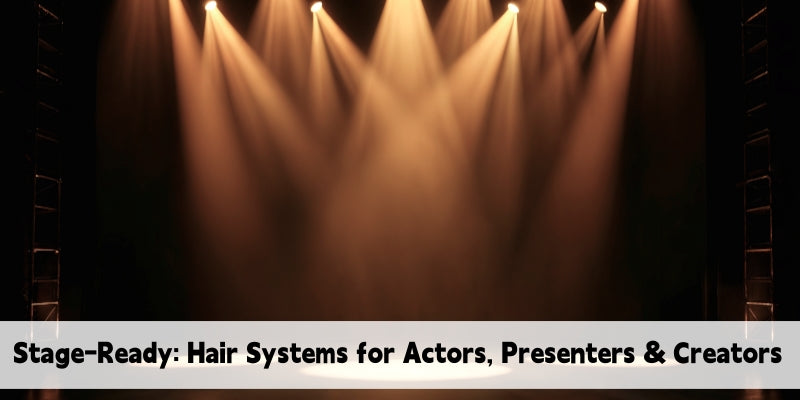 Stage-Ready: Why Hair Systems Are the Secret Weapon for Actors, Presenters & Creators