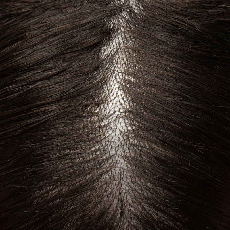 2PCS| 0.04-0.06mm Full Super Thin Skin Single Split Knots Base |Upgrade Mirage | Toupee for Men | Celebrities Choice