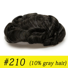 Full French Lace: Men's Lace Toupee | Full French Lace Base | Suitable for Humid Climate