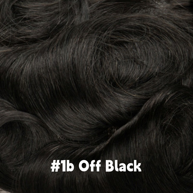 Afro Curly |0.1-0.12mm Durable Full Skin Base | Toupee for Men | Afro Style Hair System|130% Density| Size 8''x10''