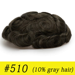 Full French Lace: Men's Lace Toupee | Full French Lace Base | Suitable for Humid Climate