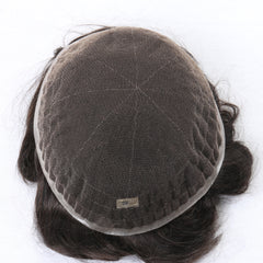 Full Swiss Lace: Hair System for Bald Men | Full Swiss Lace Base | Best for Active Lifestyle