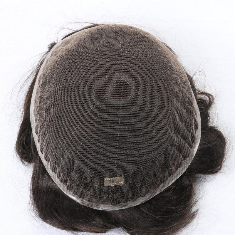 Full Swiss Lace: Hair System for Bald Men | Full Swiss Lace Base | Best for Active Lifestyle