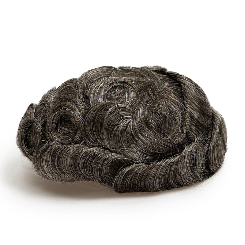 Full French Lace: Men's Lace Toupee | Full French Lace Base | Suitable for Humid Climate