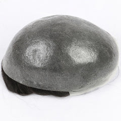 Mens Hair System Ultra Thin Skin| 0.03-0.04mm V Loop | Dull Finish, Transparent, Soft