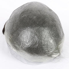 Mens Hair System Ultra Thin Skin| 0.03-0.04mm V Loop | Dull Finish, Transparent, Soft