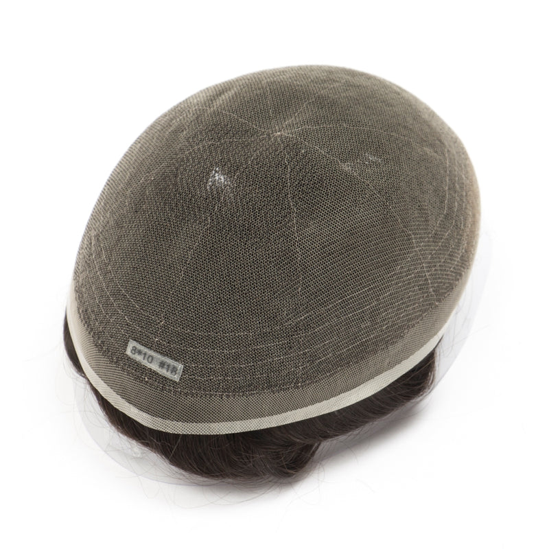 Full French Lace: Men's Lace Toupee | Full French Lace Base | Suitable for Humid Climate