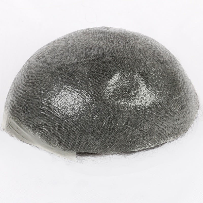NG0304|0.03-0.04mm V Loop | Mens Hair System Ultra Thin Skin| Full V-loop, Natural, Transparent, Soft
