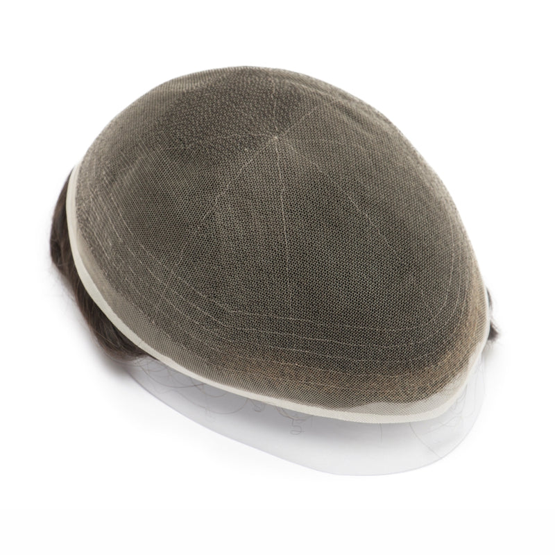 Full French Lace: Men's Lace Toupee | Full French Lace Base | Suitable for Humid Climate