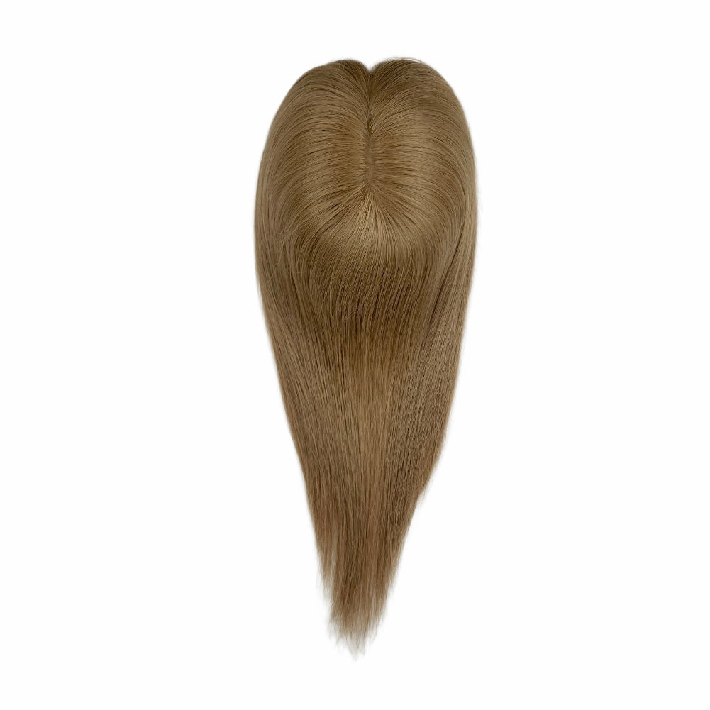 5.5*6.5" Fine Mono High-Grade Remy Human Hair Topper With Fine Brazilian Remy Hair