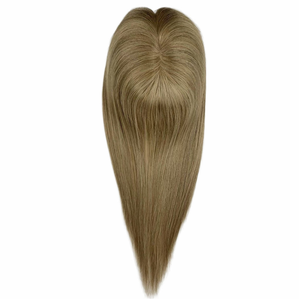 6*5.5" Swiss Lace  High-Grade Remy Human Hair Topper With Fine Brazilian Remy Hair