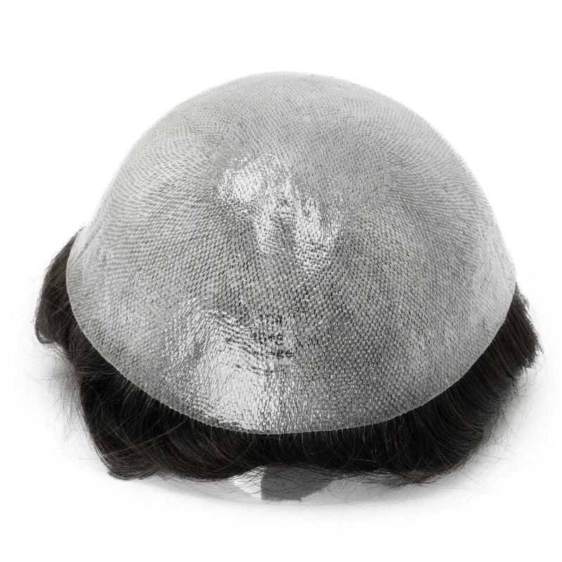 0.06-0.08 mm V Loop| Bio Skin Hair System for Men | No-shine under Lights, Blends Well with Your Skin