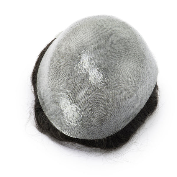 Bio Skin Hair System for Men | 0.06-0.08 mm V Loop| No-shine under Lights, Blends Well with Your Skin