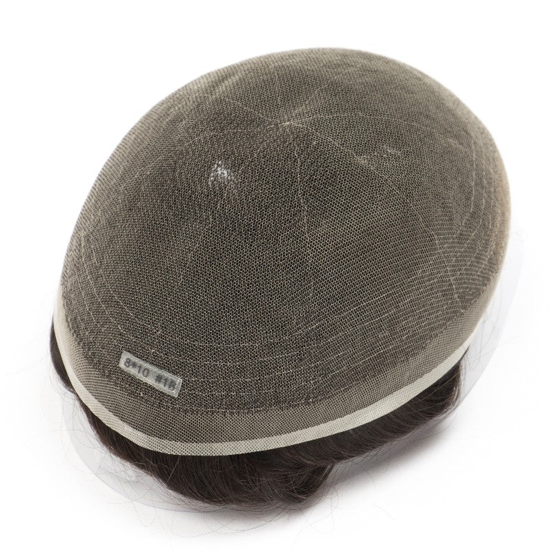 Full French Lace: Men's Lace Toupee | Full French Lace Base | Suitable for Humid Climate