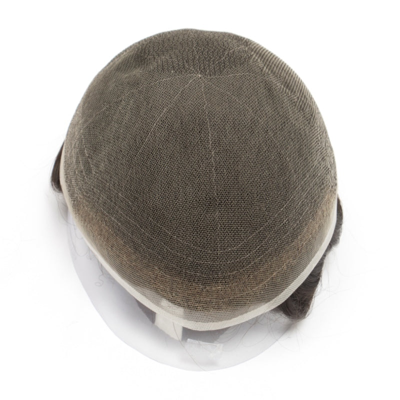 Full French Lace: Men's Lace Toupee | Full French Lace Base | Suitable for Humid Climate