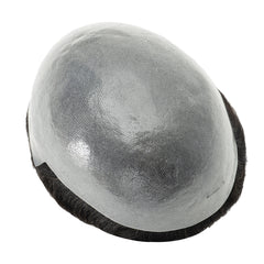 Single-knotted Mirage | Toupee for Men | 0.06-0.08mm Full Super Thin Skin Base | Thicker Hair and More Durable