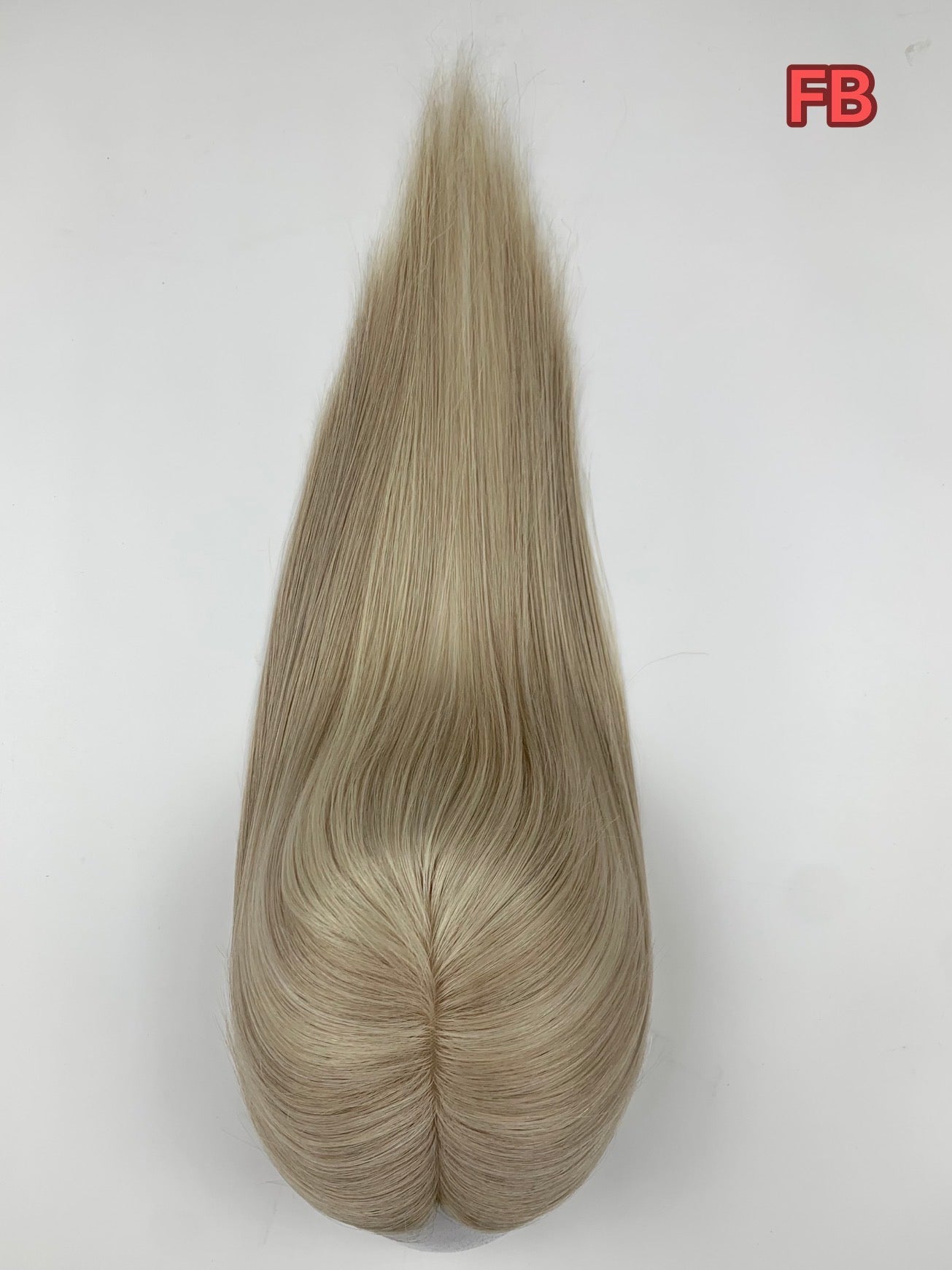 5*5" Fine Mono High-Grade Remy Human Hair Topper With Fine Brazilian Remy Hair