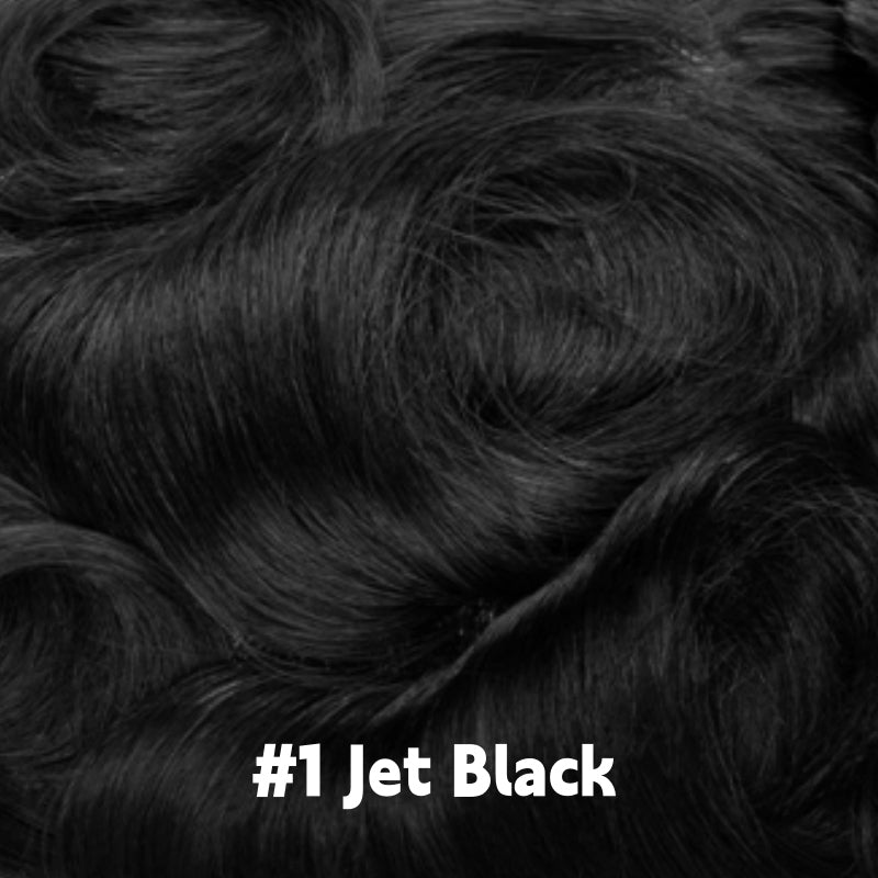 Afro Curly |0.1-0.12mm Durable Full Skin Base | Toupee for Men | Afro Style Hair System|130% Density| Size 8''x10''