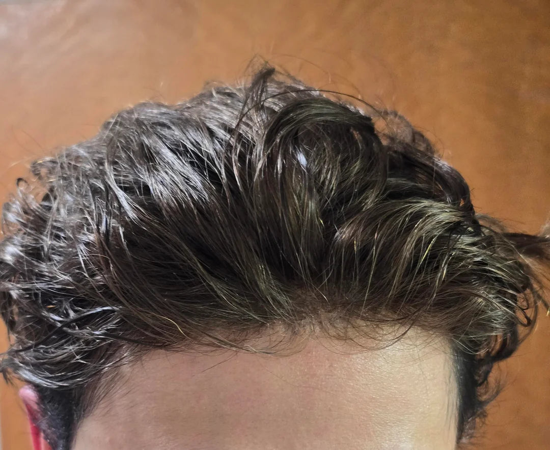 Full Swiss Lace: Hair System for Bald Men | Full Swiss Lace Base | Best for Active Lifestyle